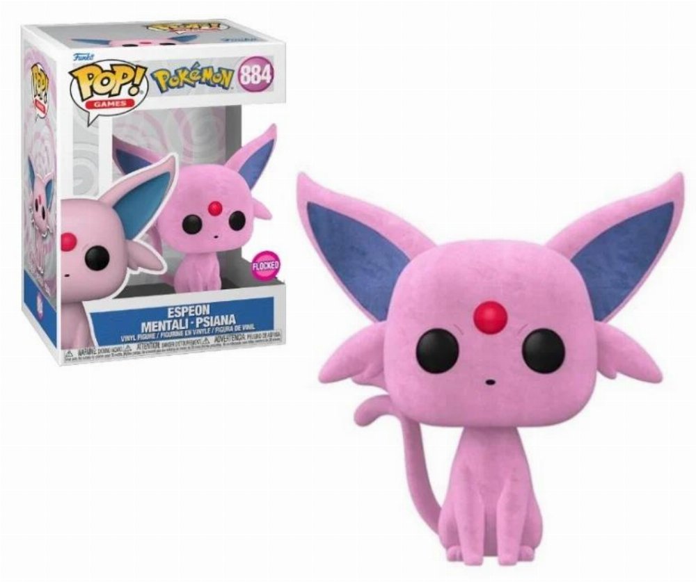 Φιγούρα Funko POP! Pokemon – Espeon (Flocked) #884 (Exclusive)