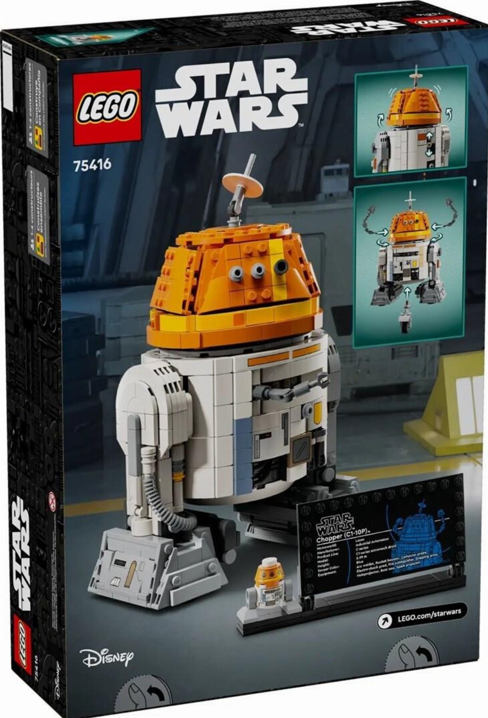 LEGO Star Wars – Chopper C1-10P Astromech Droid (75416)