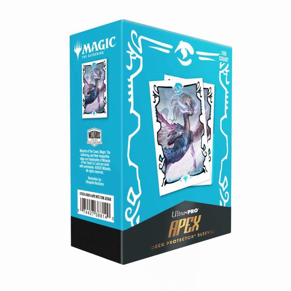 Ultra Pro APEX Card Sleeves Standard Size 105ct – Tarkir Dragonstorm: Jeskai