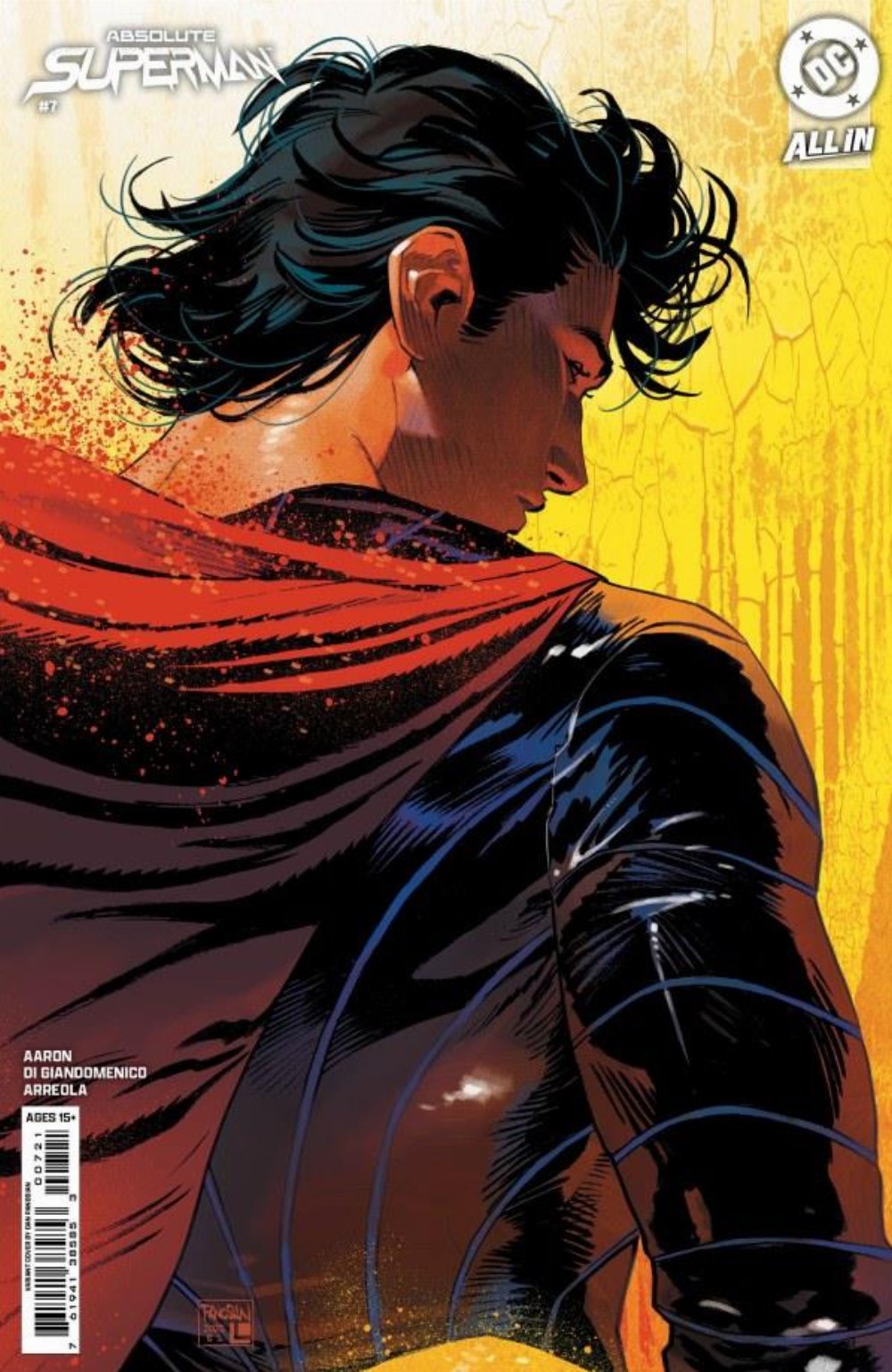 Τεύχος Κόμικ Absolute Superman #7 Dan Panosian Variant Cover