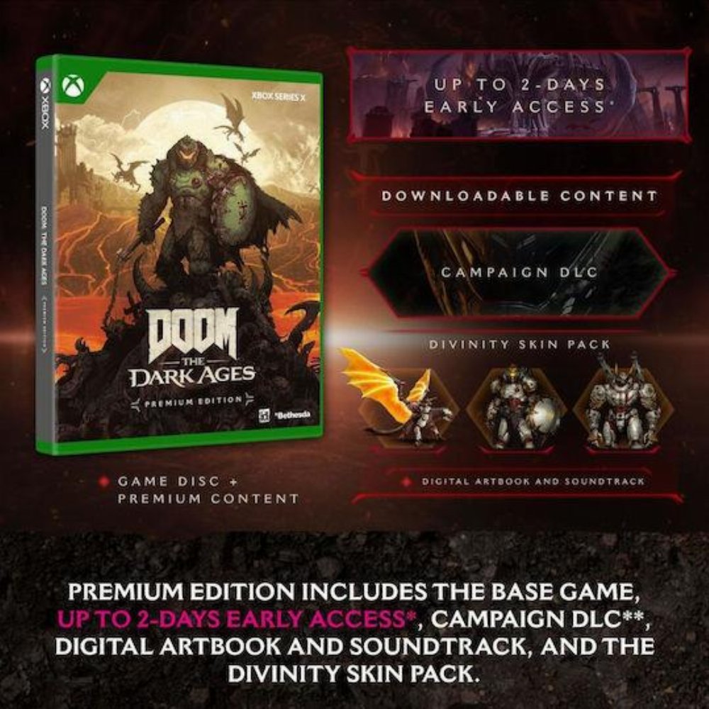 XBox Game – Doom the Dark Ages Premium Edition