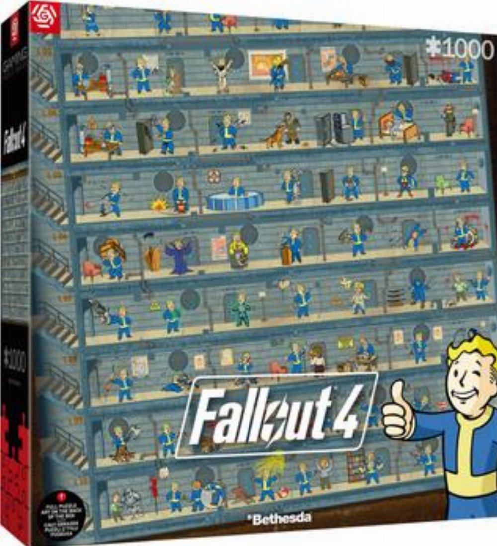 Puzzle 1000 pieces – Fallout 4: Perk Poster