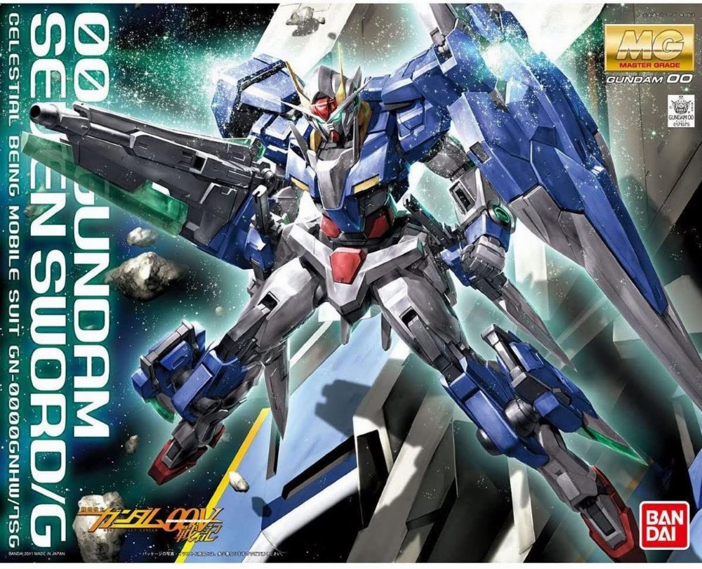 Φιγούρα Mobile Suit Gundam - Master Grade Gunpla: OO Gundam Seven Sword/G 1/100 Model Kit