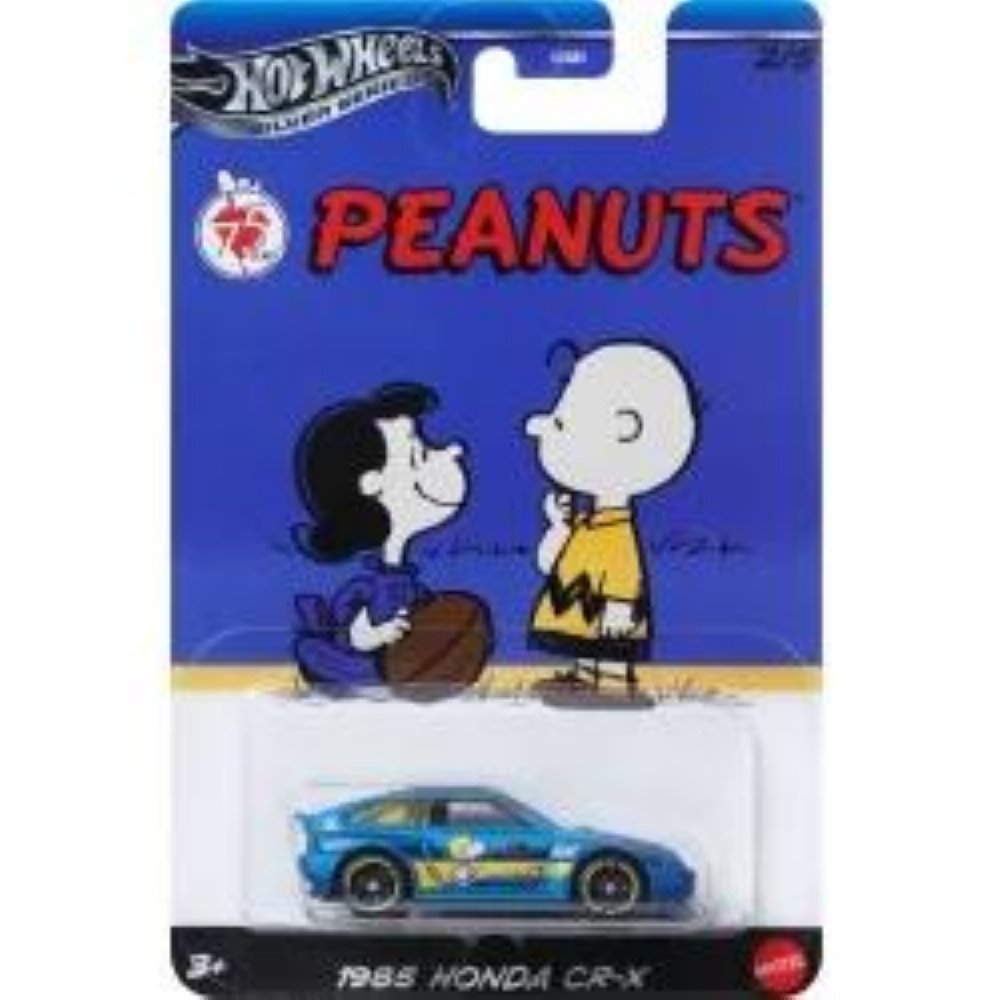 Hot Wheels: Silver Series – Peanuts 1985 Honda CR-X Vehicle (JCB82)