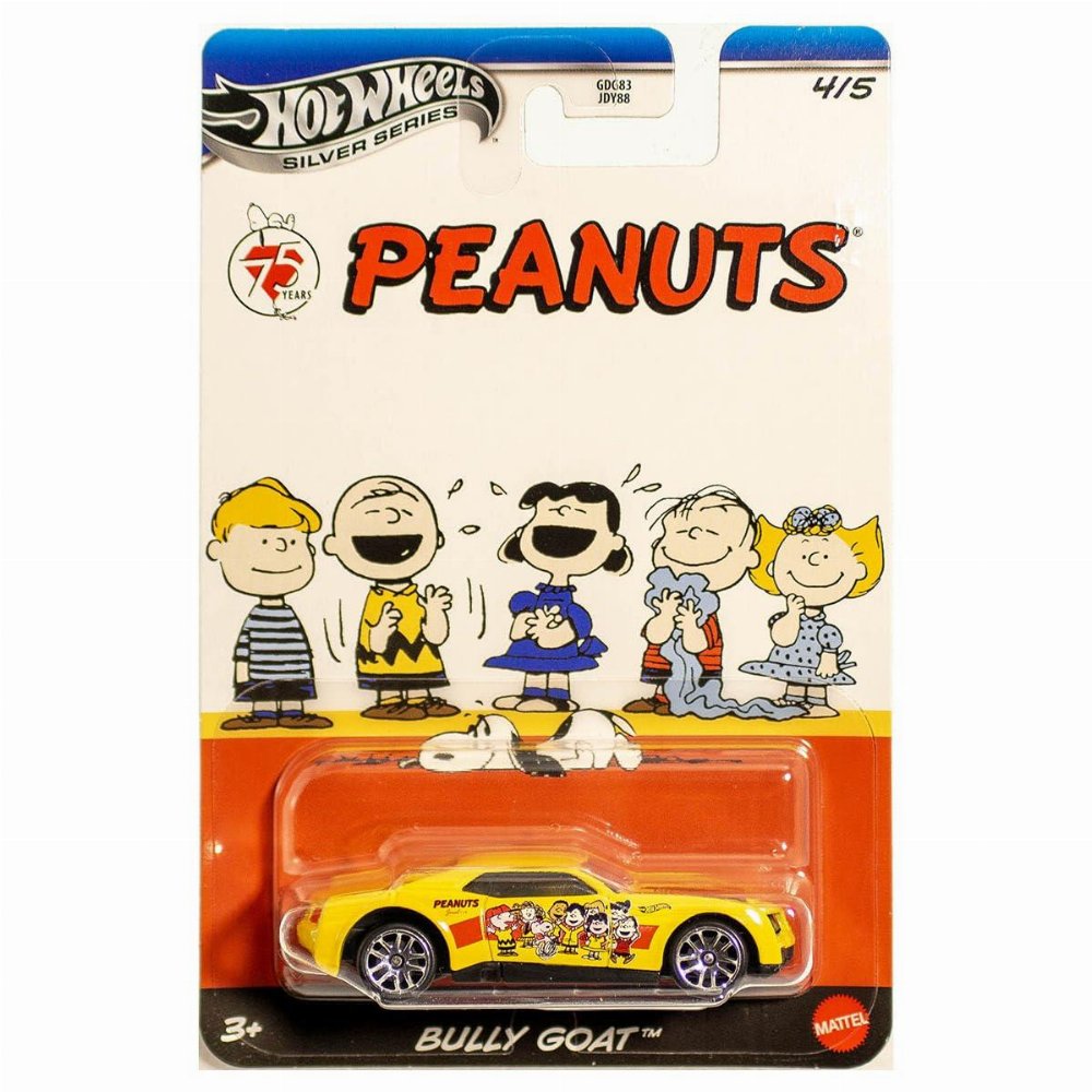Hot Wheels: Silver Series – Peanuts Bully Goat Vehicle (JCB83)