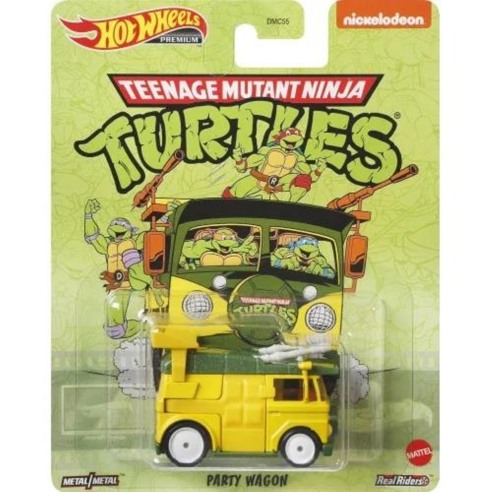 Hot Wheels Premium: Teenage Mutant Ninja Turtle – Party Wagon (GJR50)