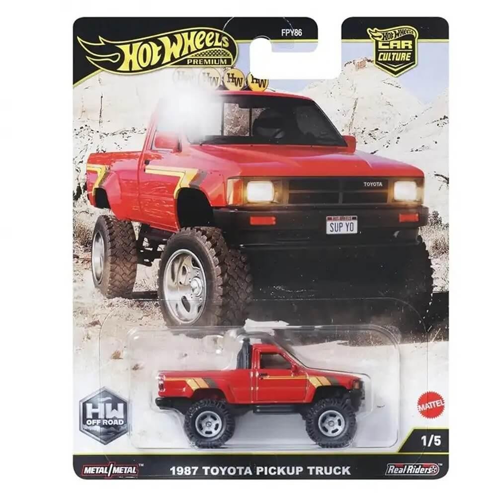 Hot Wheels Premium: Car Culture – 1987 Toyota Pickup Truck (JBK73)