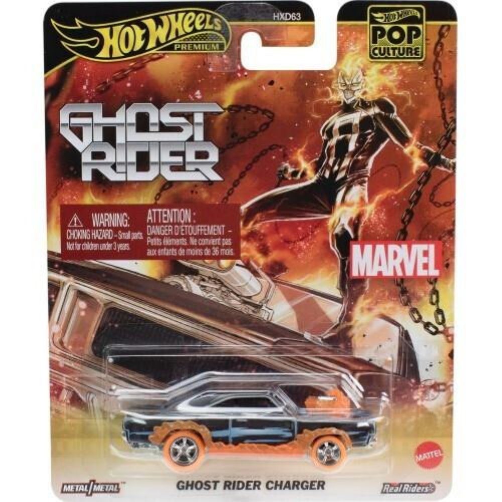 Hot Wheels Premium: Ghost Rider – Charger Vehicle (JBL81)
