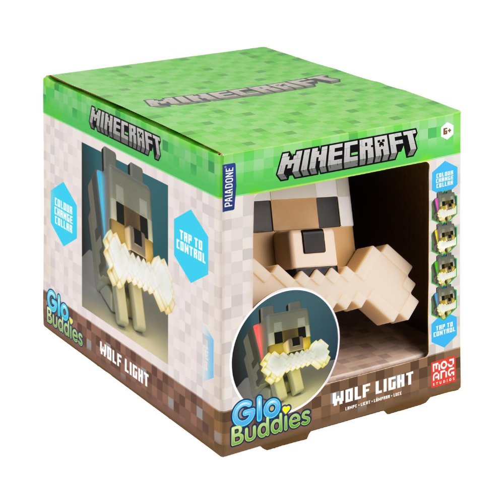 Minecraft – Wolf Icon Φωτιστικό
