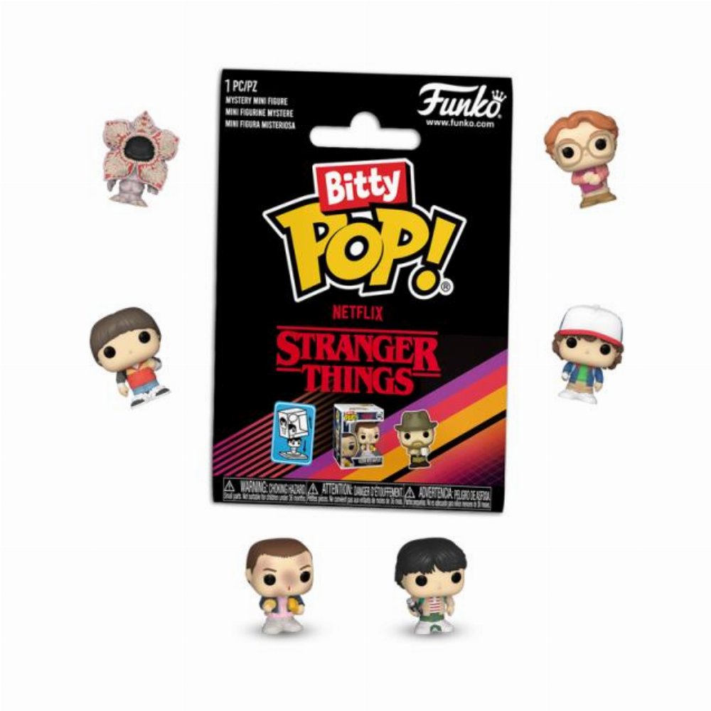Funko Bitty POP! Stranger Things Φιγούρα (Τυχαίο Περιεχόμενο)
