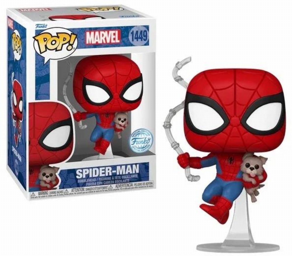 Φιγούρα Funko POP! Marvel: Spider-Man – Spider-Man with Sandwich #1449 (Exclusive)