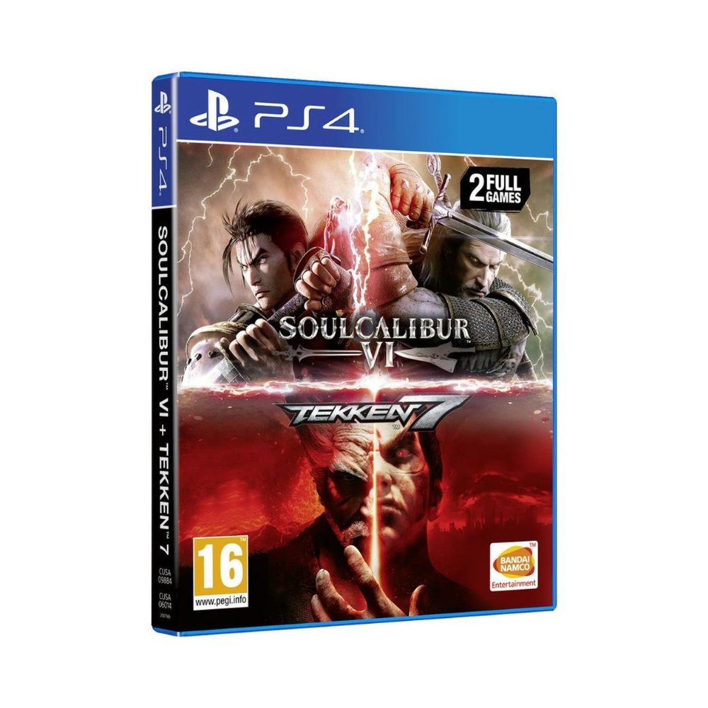 Playstation 4 Game – TEKKEN 7 + Soulcalibur VI