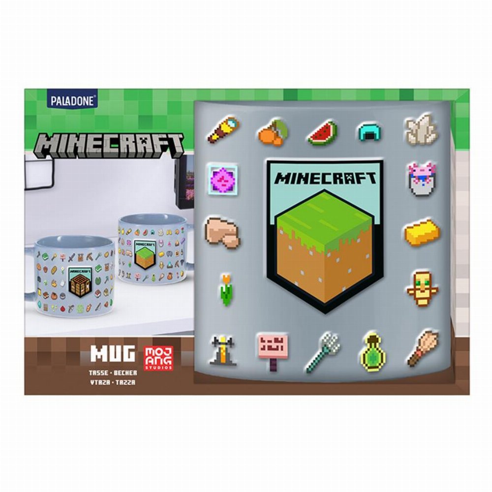 Minecraft – Ανάγλυφη Κεραμική Κούπα (400ml)