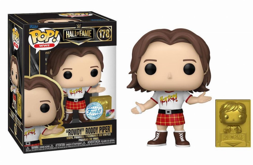 Φιγούρα Funko POP! WWE: Hall of Fame – “Rowdy” Roddy Piper #178 (Exclusive)