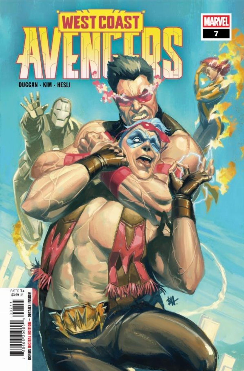 Τεύχος Κόμικ West Coast Avengers #7
