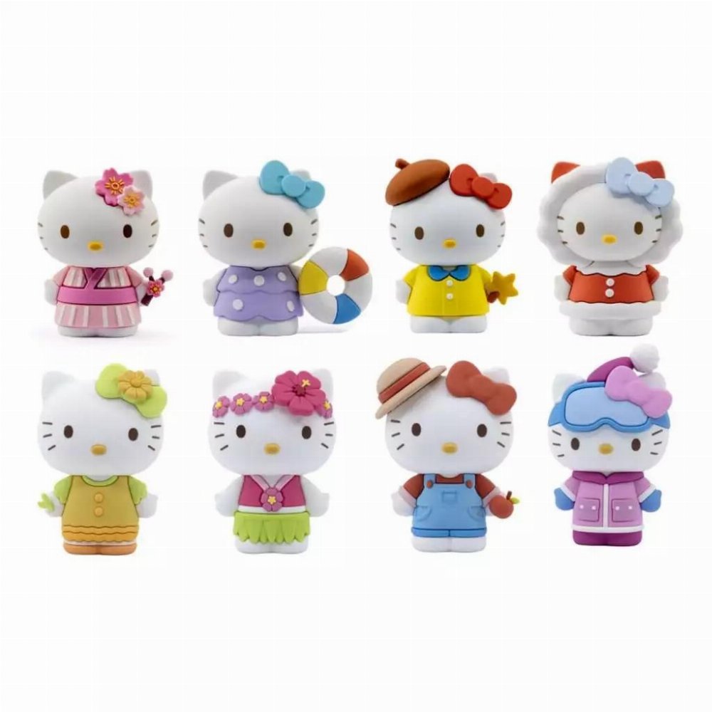 Hello Kitty - Four Seasons Series 5cm Φιγούρα (Τυχαίο Περιεχόμενο)