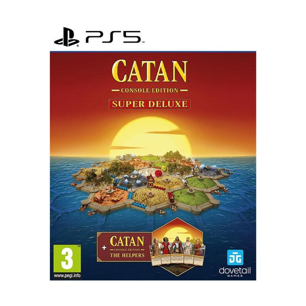 Playstation 5 Game – Catan – Console Edition – Super Deluxe