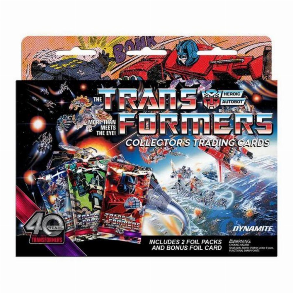 Transformers TCG – 40Th Anniversary Hanger Box (12 Packs)