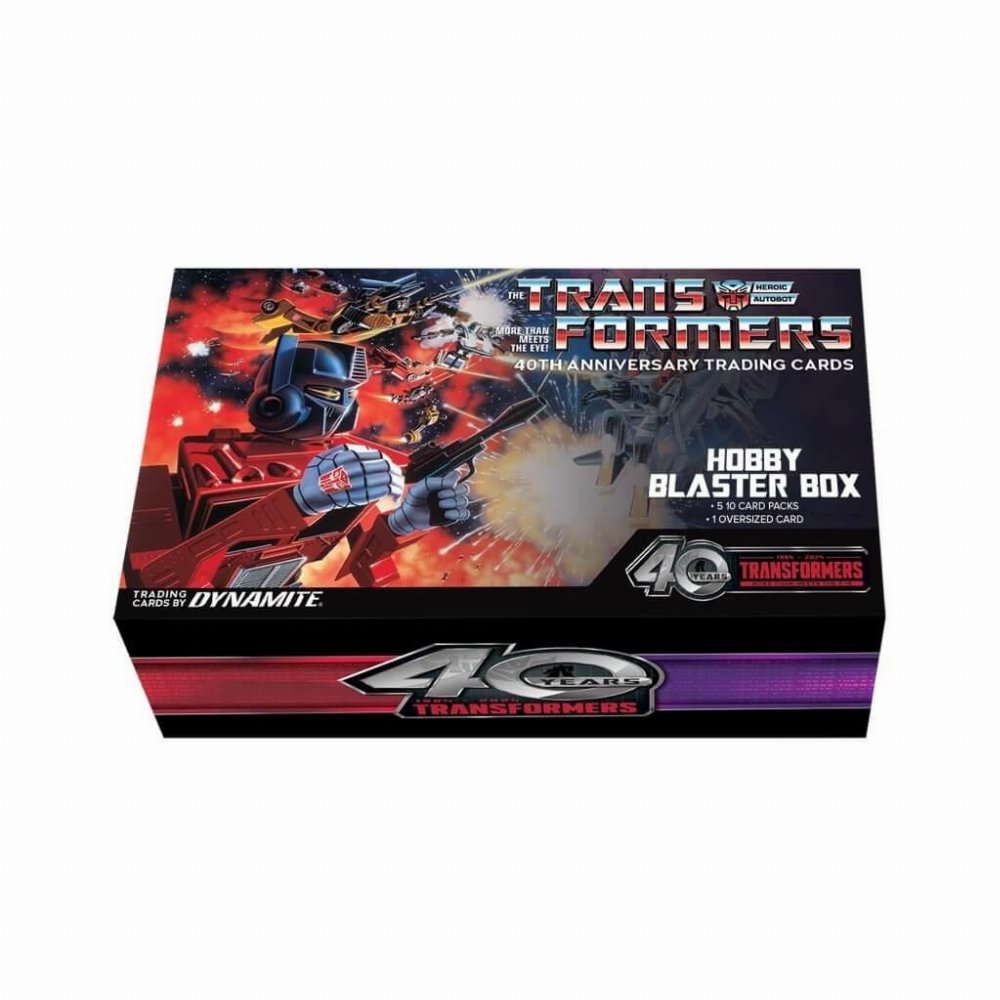 Transformers TCG – 40Th Anniversary Collector’s Hobby Blaster Box (24 Packs)