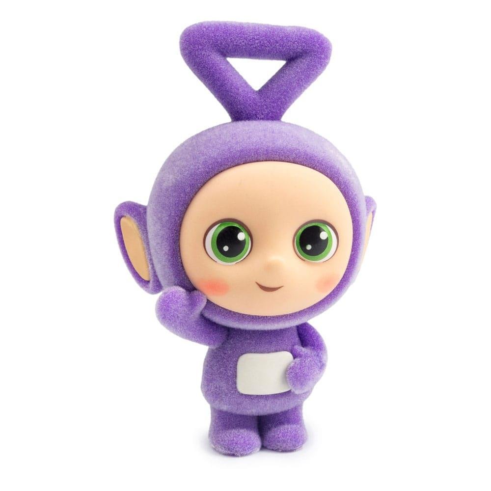 Teletubbies: Cheebee – Tinky Winky Flocked Mini Φιγούρα Αγαλματίδιο (6cm)