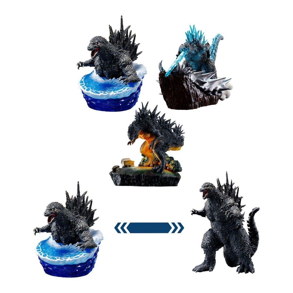 Godzilla: Petitrama EX Series – From Zero To Minus One Set Φιγούρες Αγαλματίδια (9cm)