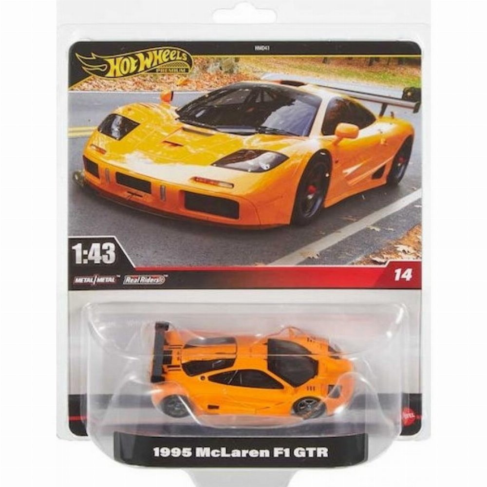 Hot Wheels Premium: Real Riders – 1995 McLaren F1 GTR (HWT15)