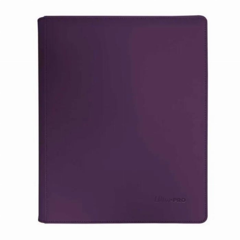 Ultra Pro 9-Pocket Vivid Zippered Pro-Binder – Midnight Plum