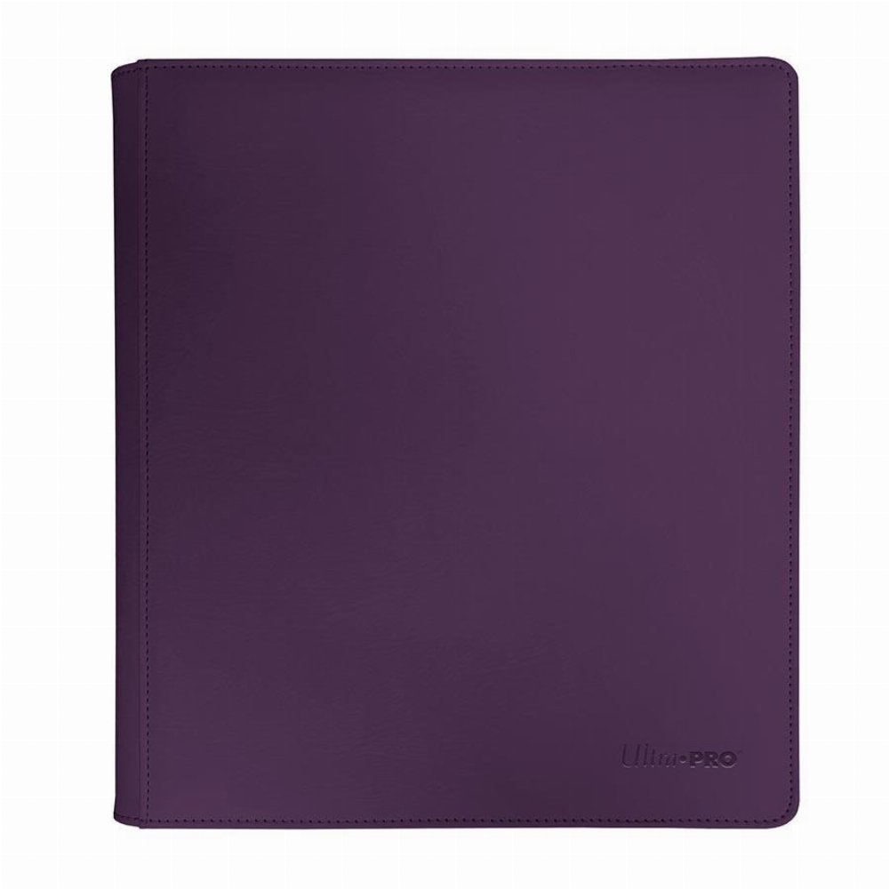 Ultra Pro 12-Pocket Vivid Zippered Pro-Binder – Midnight Plum