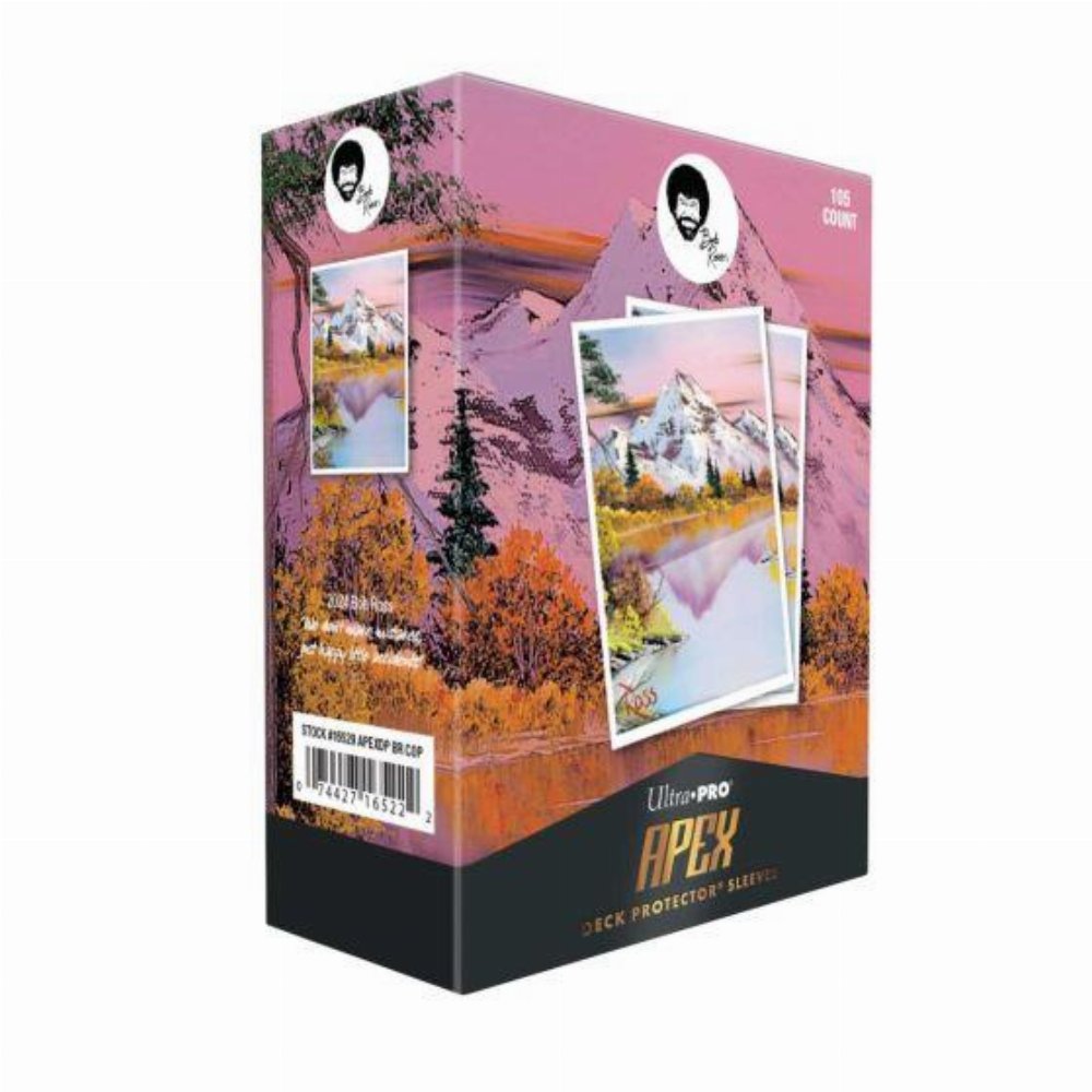 Ultra Pro APEX Card Sleeves Standard Size 105ct – Bob Ross: Mighty Mountain Lake