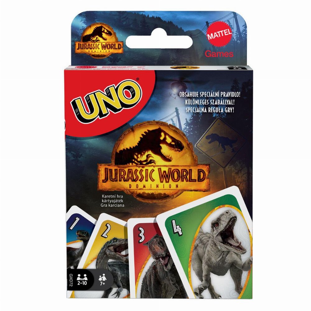 Επιτραπέζιο Παιχνίδι UNO: Jurrasic World 4