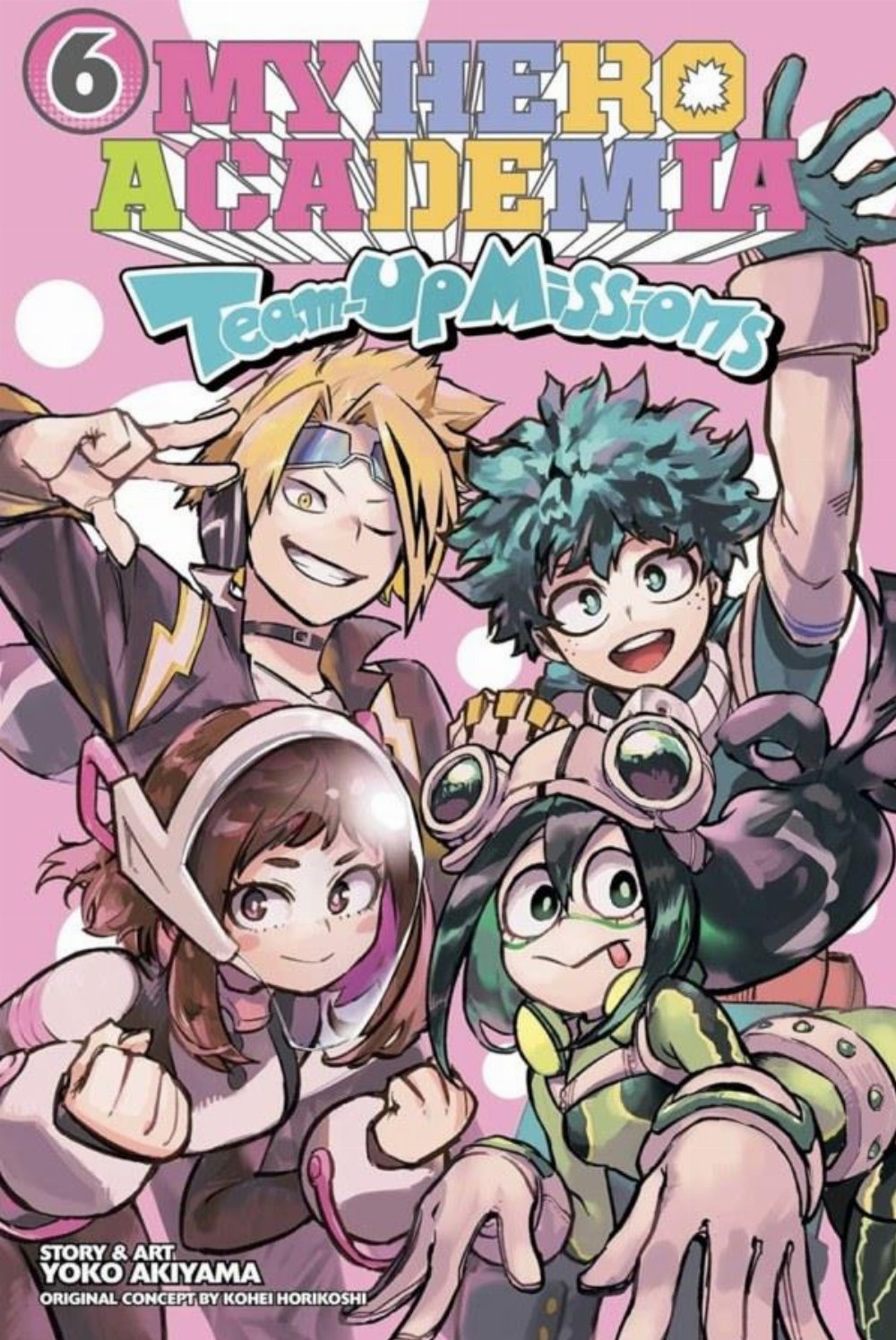 Τόμος Manga My Hero Academia Team-Up Missions Vol. 6