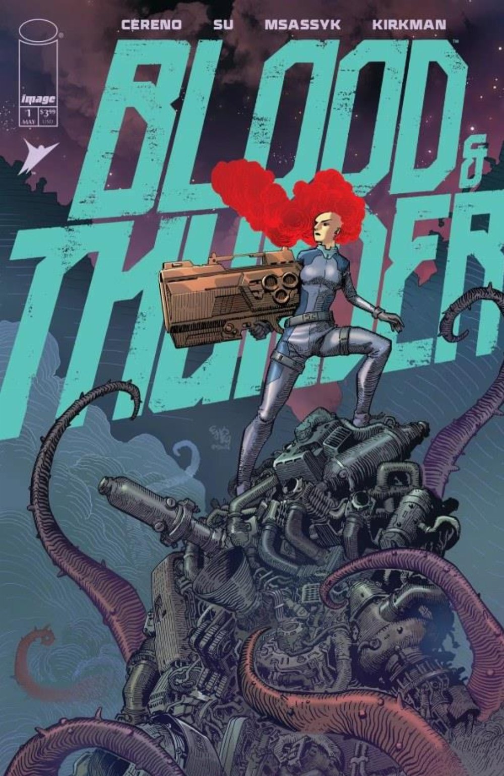 Τεύχος Κόμικ Blood & Thunder #1