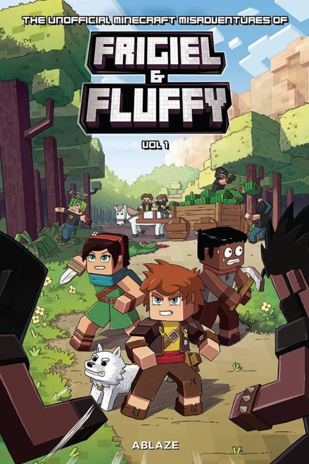 Σκληρόδετος Τόμος Minecraft Inspired Misadventures Of Friciel And Fluffy Vol. 01 HC