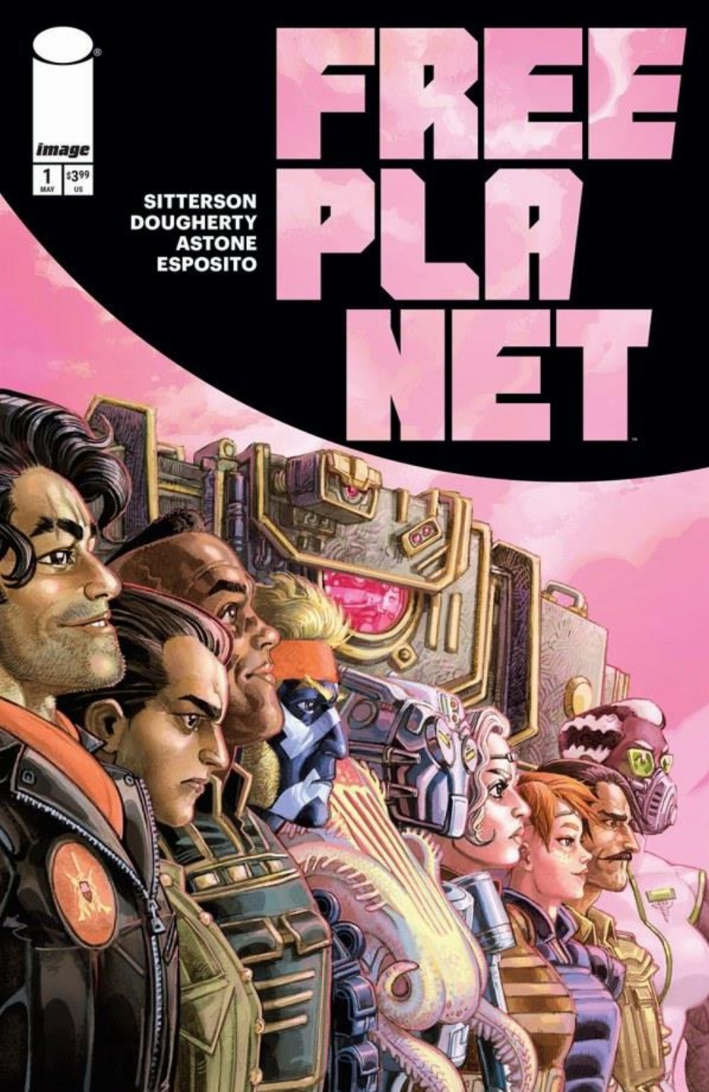 Τεύχος Κόμικ Free Planet #1