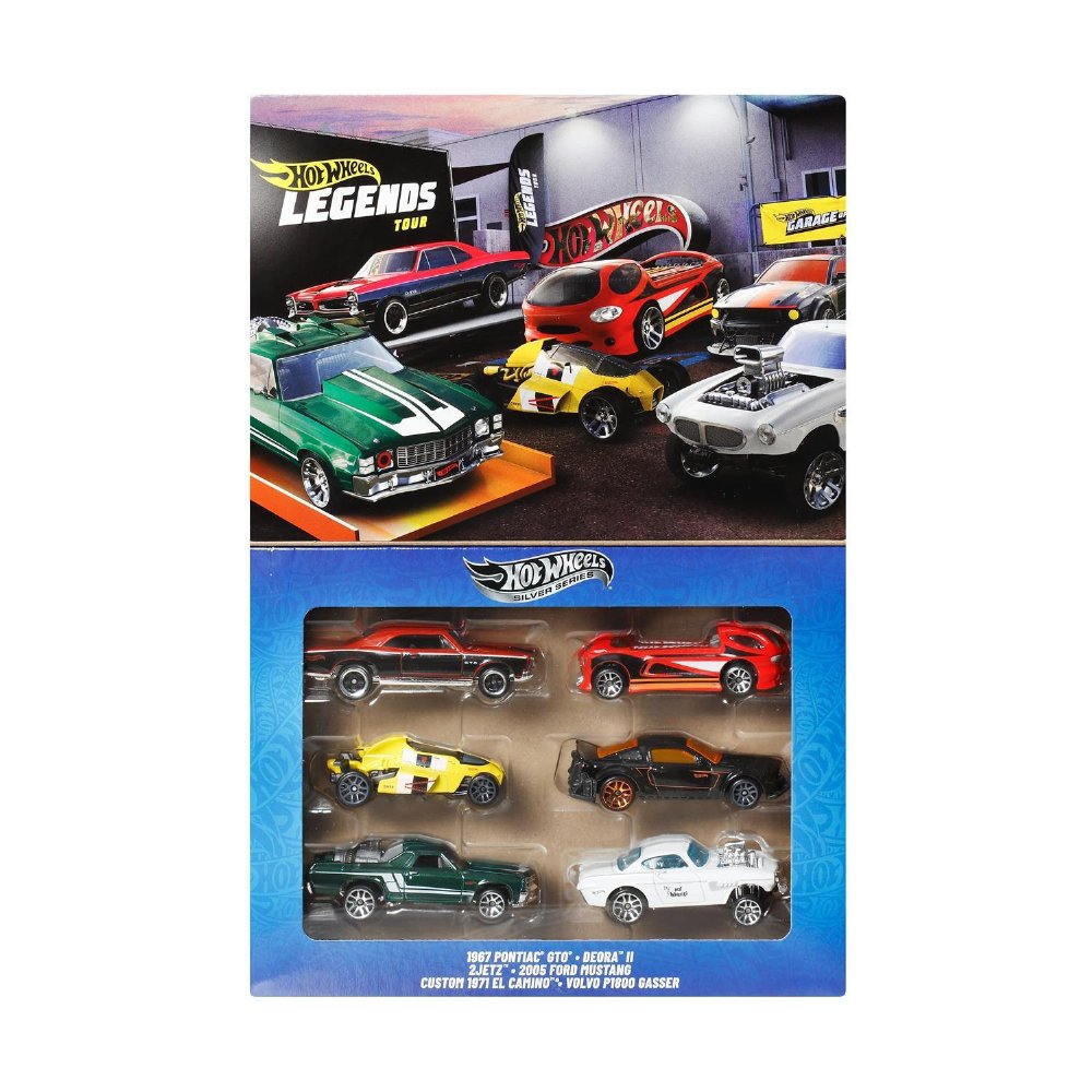 Hot Wheels – Σετ των 6 Αυτοκινήτων Legends Σετ (JBY78)