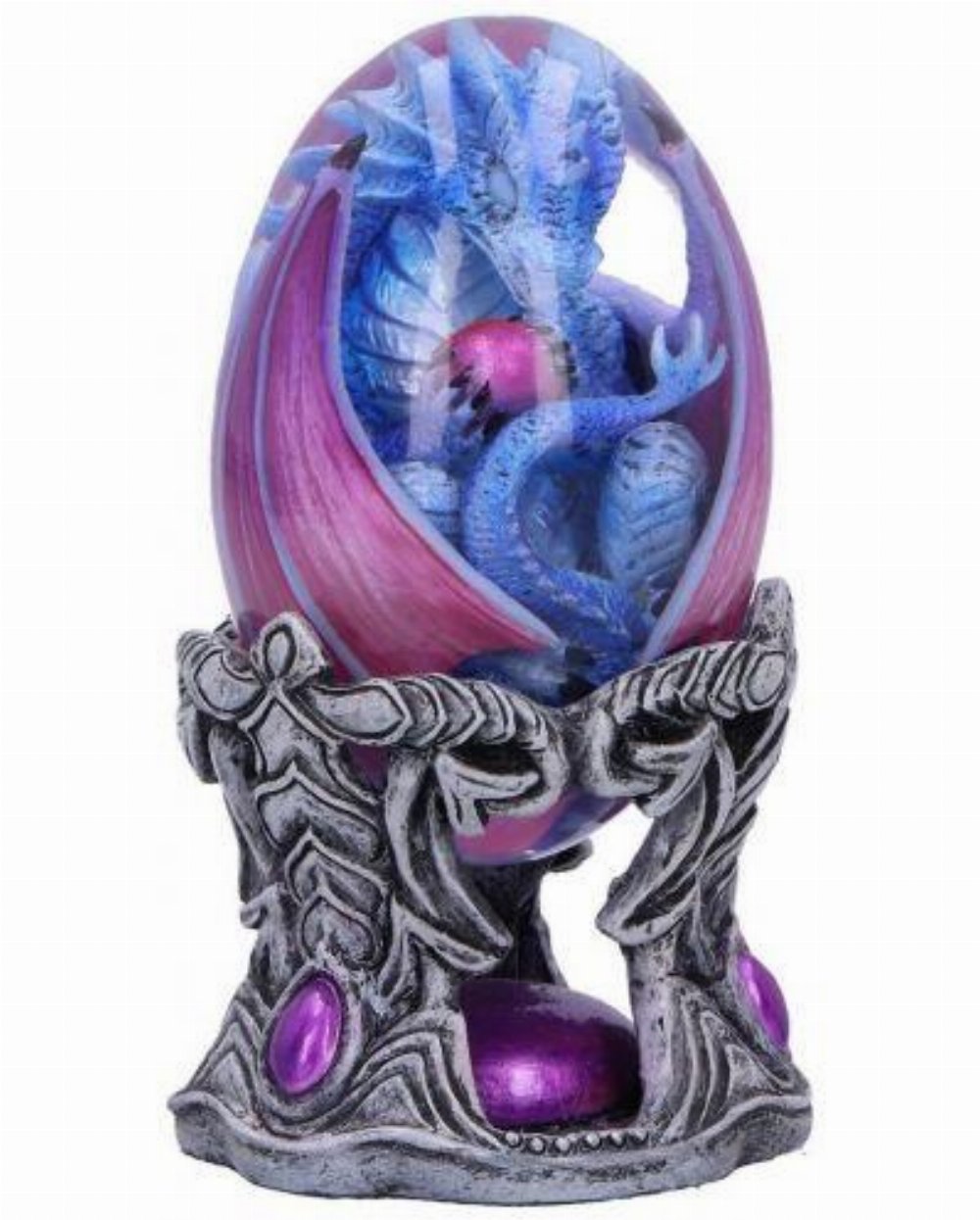 Elemental Dragonlings – Water Dragon in Clear Egg Αγαλματίδιο (12cm)