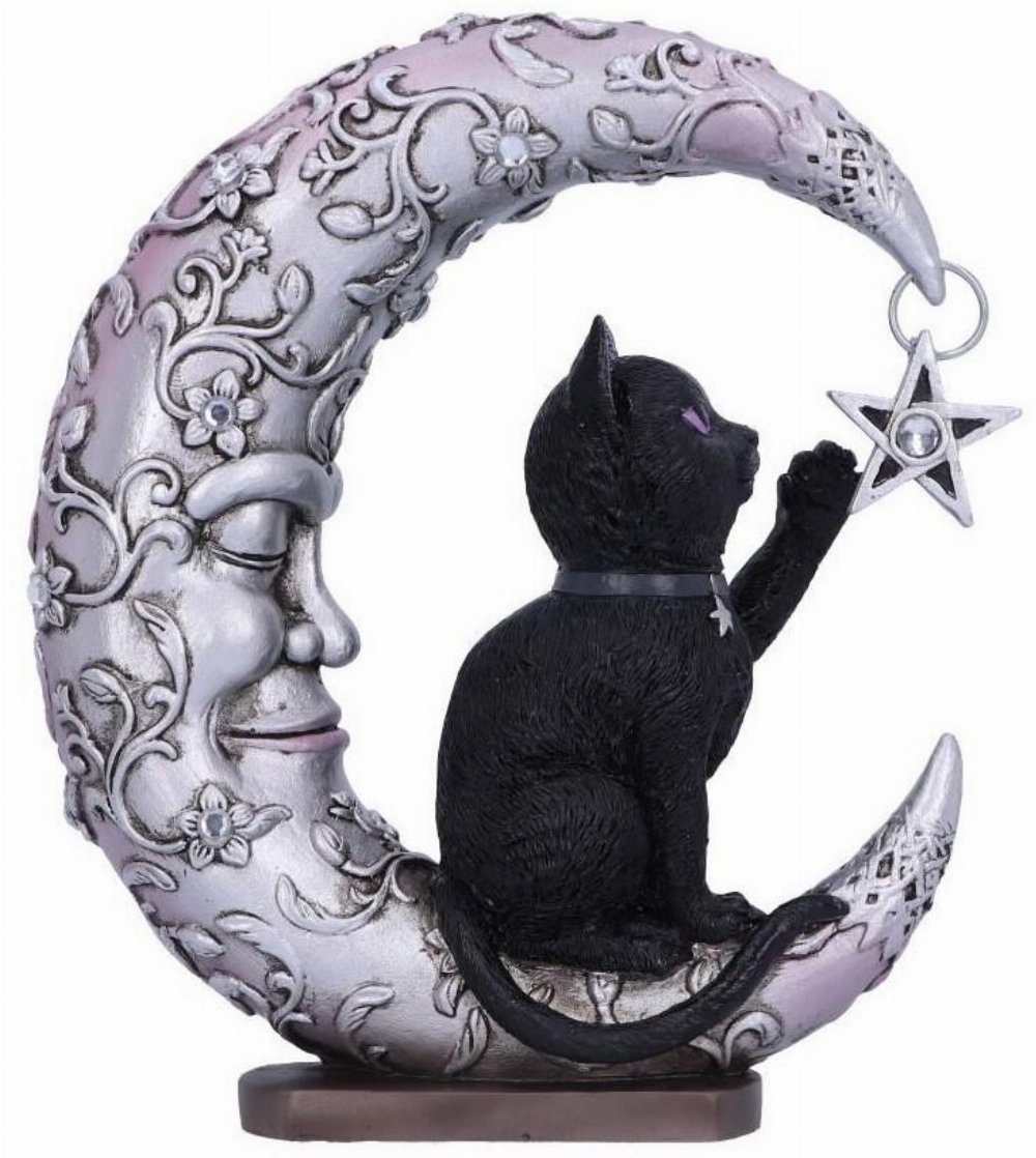 Luna Companion - Moon and Cat Ornament Αγαλματίδιο (19cm)