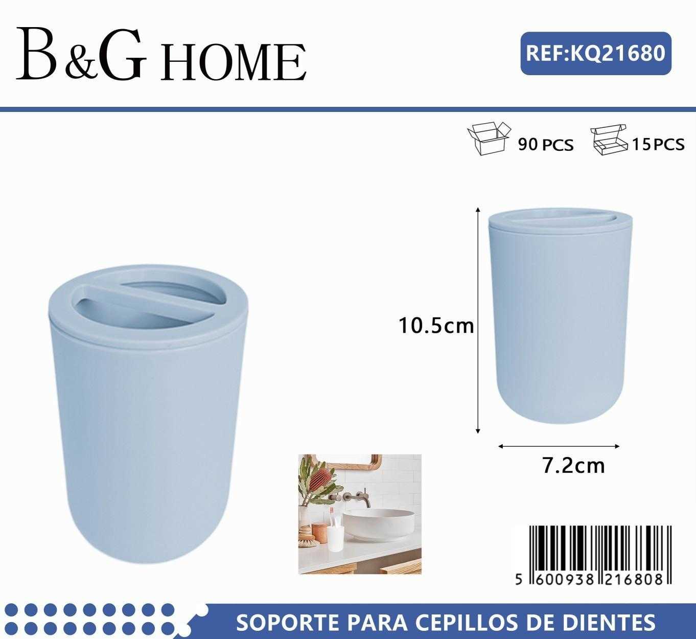 Θήκη οδοντόβουρτσας πλαστική – Light Blue – 21680