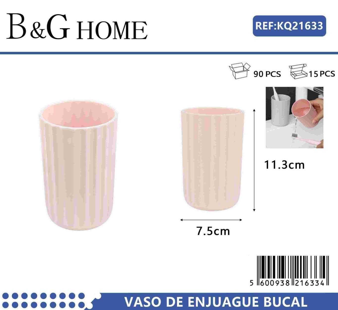 Θήκη οδοντόβουρτσας πλαστική – Light Pink – 21633