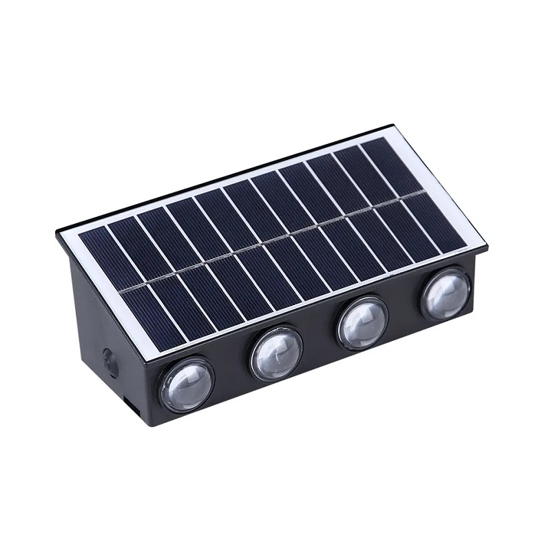 Ηλιακό φωτιστικό τοίχου LED – RGB – 8lamps – 941426