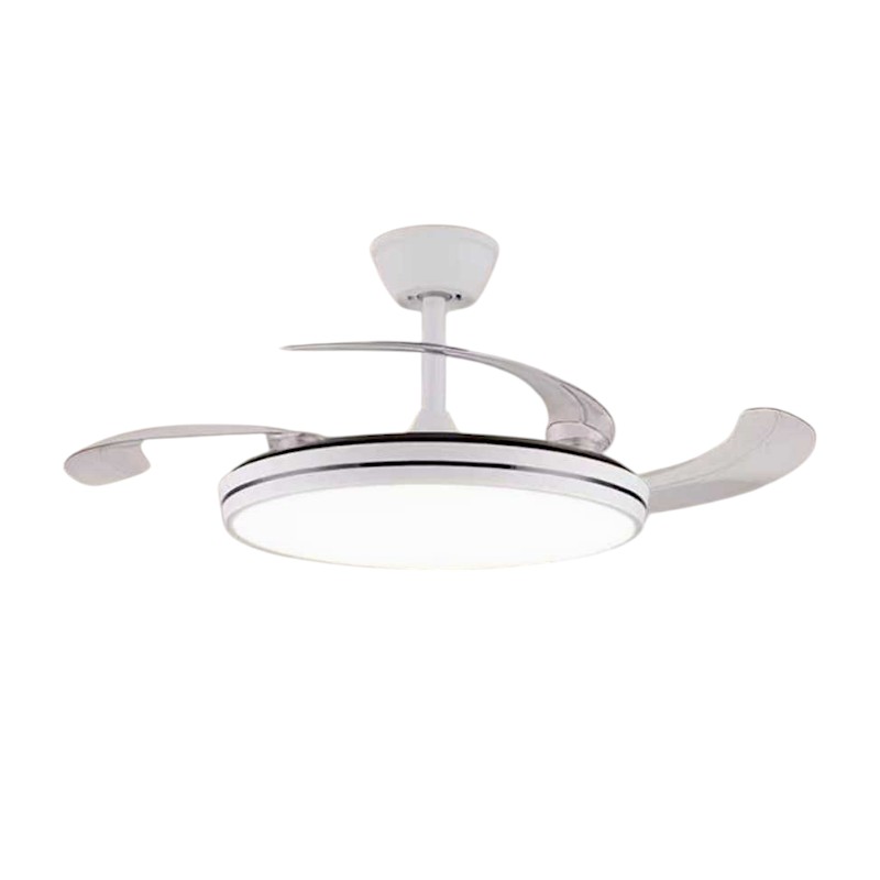 Ανεμιστήρας οροφής & φωτιστικό – DS-8989 – 2*48W – 431590 – White