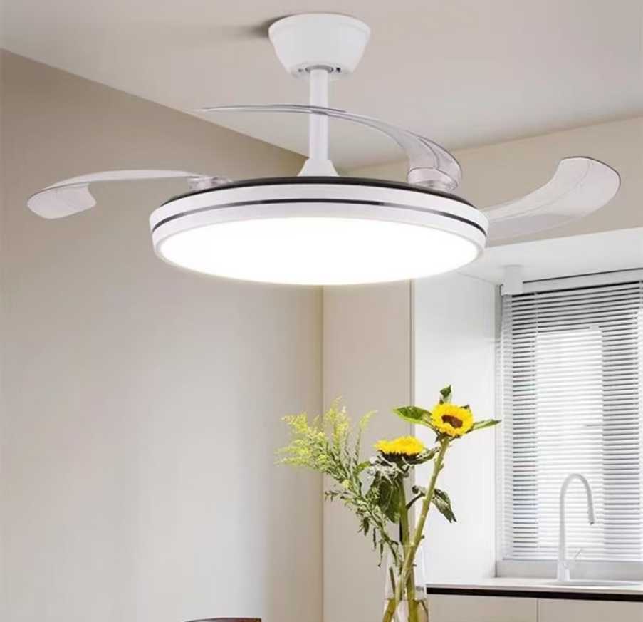 Ανεμιστήρας οροφής & φωτιστικό – DS-8989 – 2*48W – 431590 – White