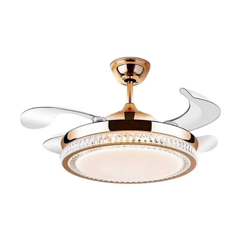Ανεμιστήρας οροφής & φωτιστικό – DS-6609 – 2*48W – 431613 – Gold
