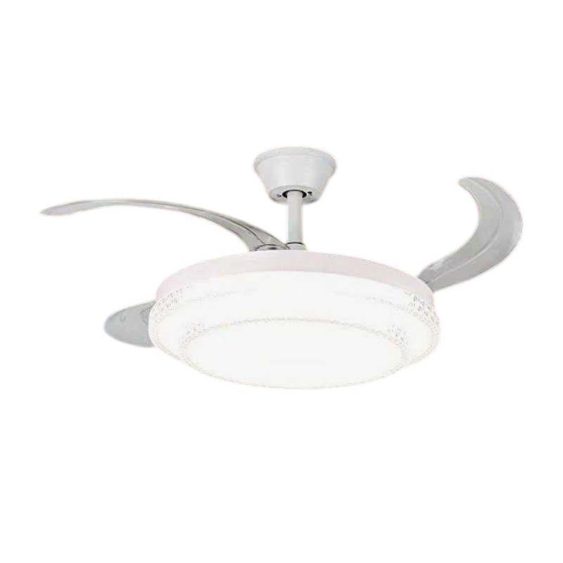 Ανεμιστήρας οροφής & φωτιστικό – DS-8049 – 2*48W – 431637 – White