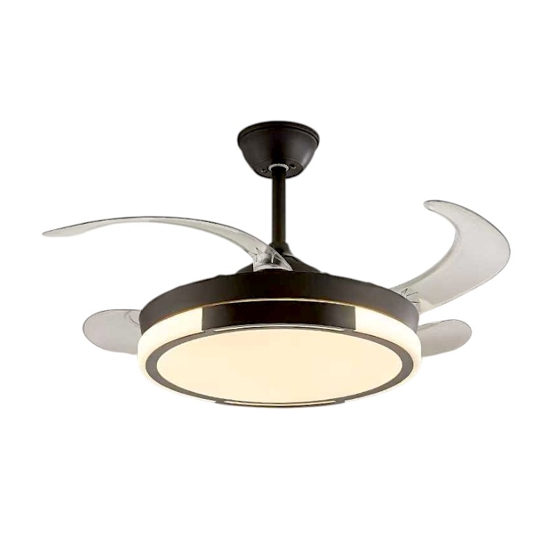 Ανεμιστήρας οροφής & φωτιστικό – DS-8018 – 2*48W – 431644 – Black