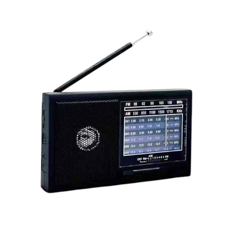 Επαναφορτιζόμενο ραδιόφωνο – PX-721 – 457217 – Black