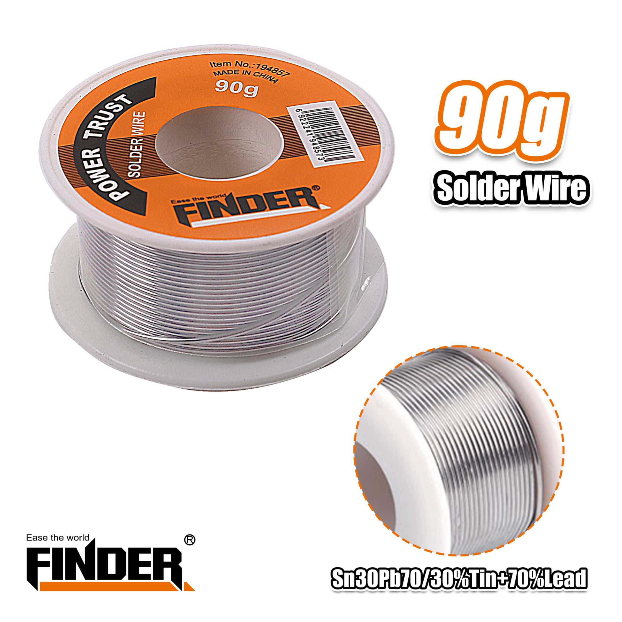 Σύρμα συγκόλλησης Καλάι – 90g – Finder – 194857