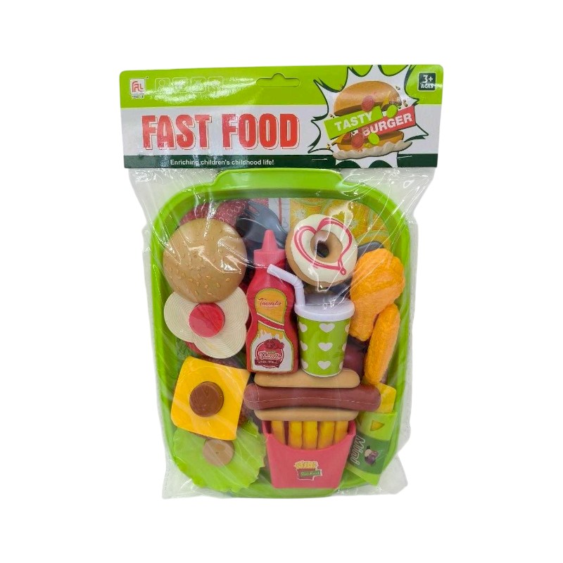 Παιδικό σετ Fast Food – 24pcs – 6629-1 – 502184