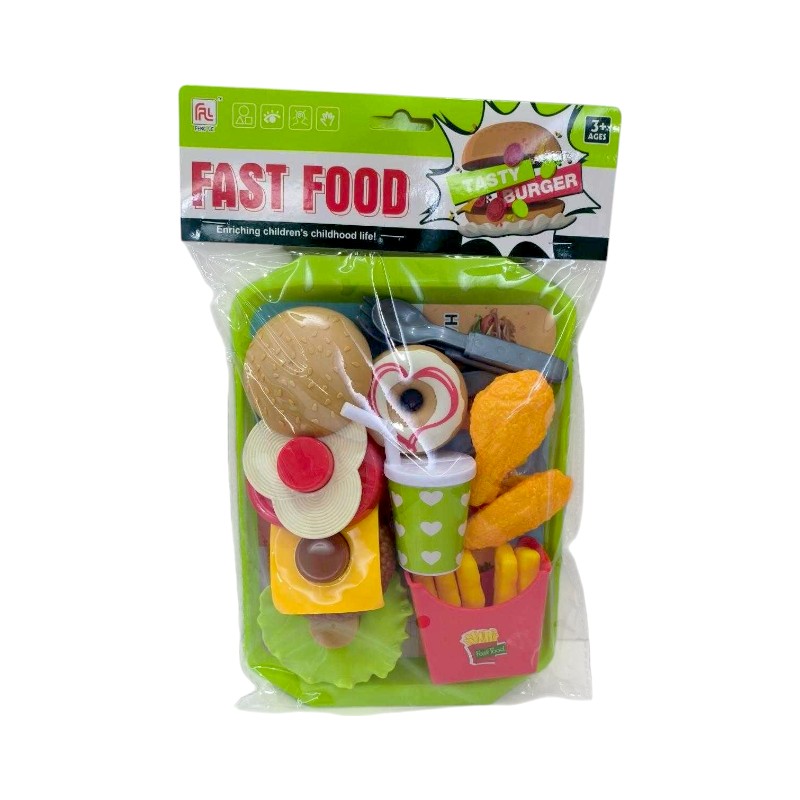 Παιδικό σετ Fast Food – 21pcs – 6628-3 – 502185