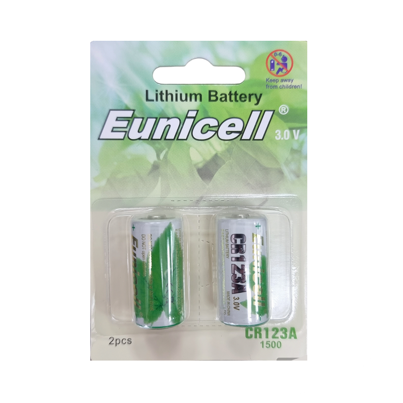 Μπαταρίες λιθίου – CR123A – 3V – 1300mah – 2pcs – 511776